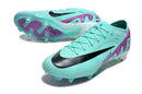 CHUTEIRA NIKE AIR ZOOM MERCURIAL VAPOR 15 ELITE TRAVA MISTA FIXA "READY" - CIANO E ROXA