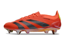 ADIDAS PREDATOR 24 ELITE TRAVA MISTA - VERMELHA E PRETA