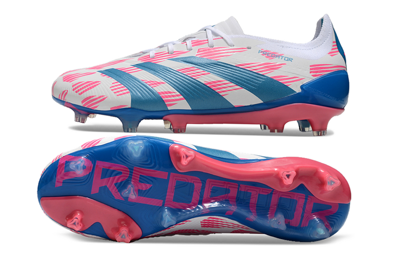 ADIDAS PREDATOR 24 ELITE CAMPO "REEMERGENCE" - AZUL E BRANCA