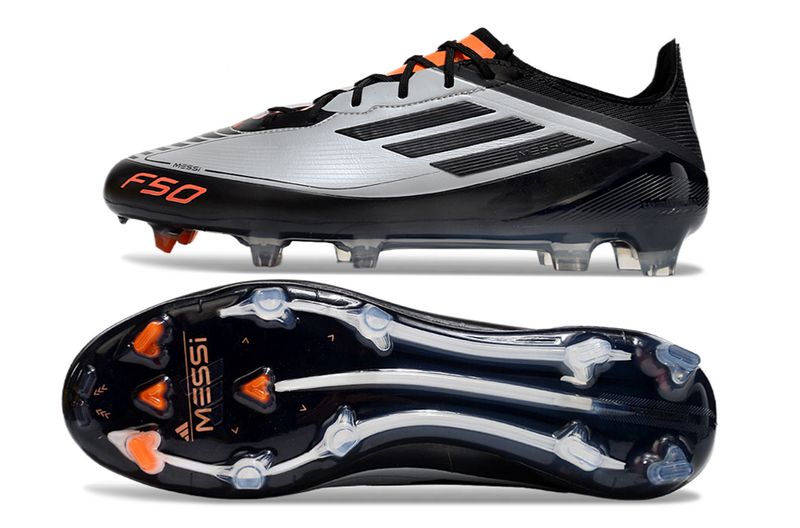 CHUTEIRA ADIDAS F50 ELITE CAMPO - PRETA E CINZA