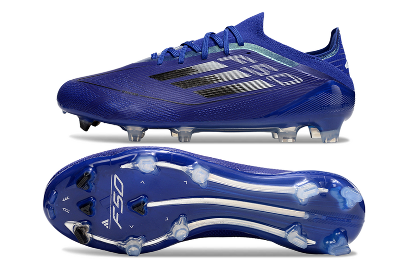 ADIDAS F50.1 ELITE CAMPO - AZUL E PRETA