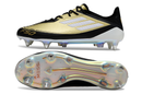 ADIDAS F50 ELITE TRAVA MISTA  "TRIUNFO DOURADO" - PRETA E DOURADA