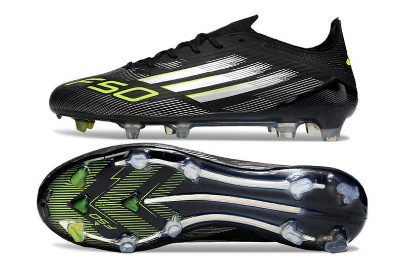 CHUTEIRA ADIDAS F50 ELITE CAMPO - PRETA E VERDE