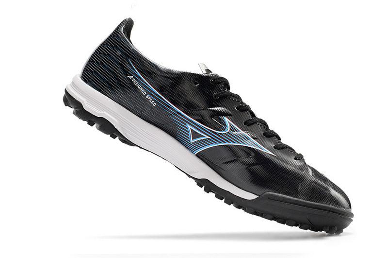 CHUTEIRA MIZUNO ALPHA SOCIETY - PRETA E BRANCA