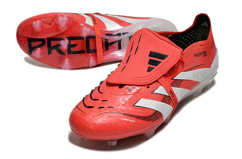 ADIDAS PREDATOR 25 FT ELITE CAMPO "PURE VICTORY" - VERMELHA E BRANCA