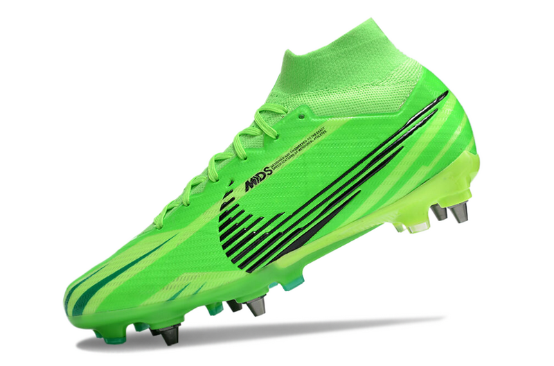 CHUTEIRA NIKE AIR ZOOM MERCURIAL SUPERFLY 9 ELITE TRAVA MISTA "DREAM SPEED 8" - VERDE
