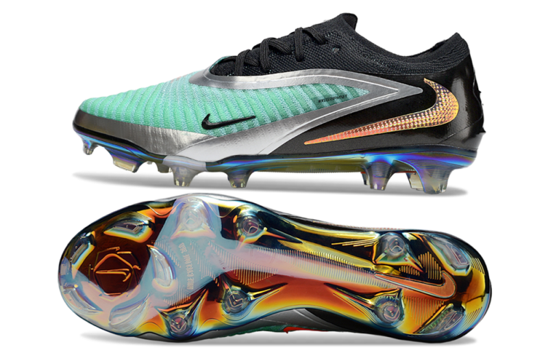 CHUTEIRA NIKE PHANTOM 6 ELITE CAMPO - VERDE E PRETA