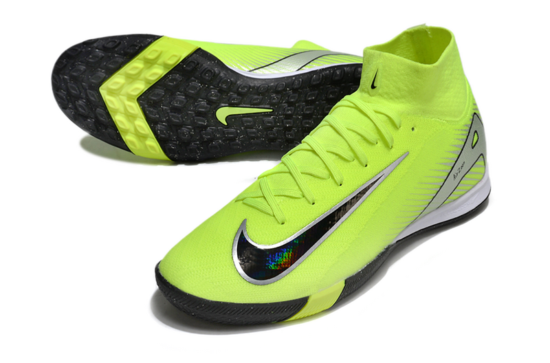 CHUTEIRA NIKE AIR ZOOM MERCURIAL SUPERFLY 10 ELITE FUTSAL "MAD VOLTAGE" - VERDE