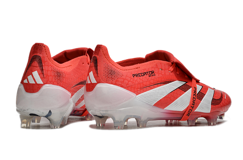 ADIDAS PREDATOR 25 FT ELITE CAMPO "PURE VICTORY" - VERMELHA E BRANCA