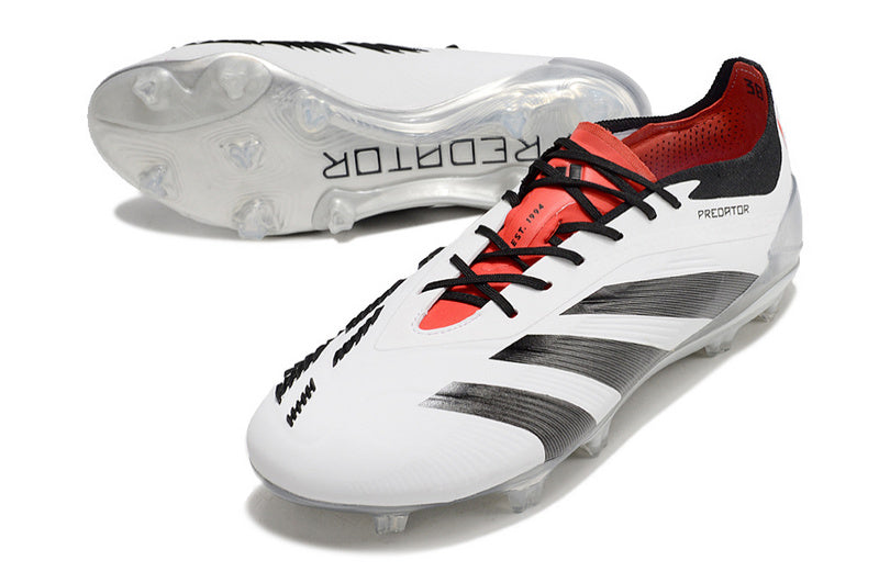 ADIDAS PREDATOR 24 ELITE CAMPO - BRANCA E PRETA