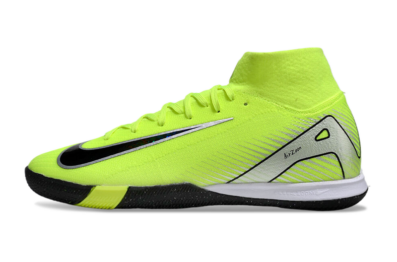 CHUTEIRA NIKE AIR ZOOM MERCURIAL SUPERFLY 10 ELITE FUTSAL "MAD VOLTAGE" - VERDE