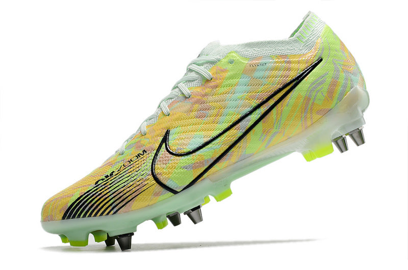 CHUTEIRA NIKE AIR ZOOM MERCURIAL VAPOR 15 ELITE TRAVA MISTA "BONDED" - VERDE