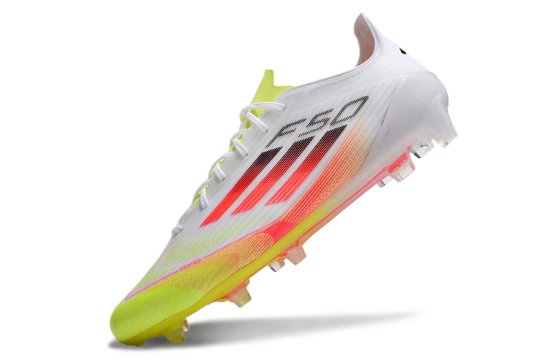 CHUTEIRA ADIDAS F50 ELITE CAMPO - BRANCA e COLORIDA