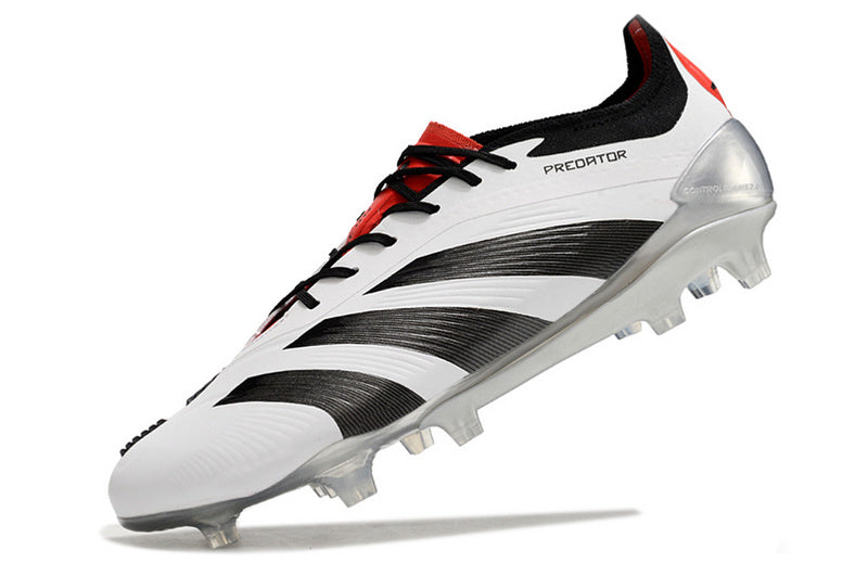ADIDAS PREDATOR 24 ELITE CAMPO - BRANCA E PRETA