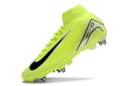 CHUTEIRA NIKE AIR ZOOM MERCURIAL SUPERFLY 10 ELITE TRAVA MISTA "MAD VOLTAGE" - VERDE