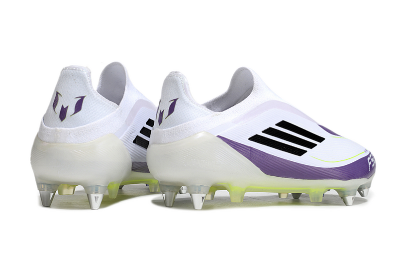 ADIDAS F50 LACELASS ELITE TRAVA MISTA "TRIUNFO ESTELAR" - BRANCA E ROXA