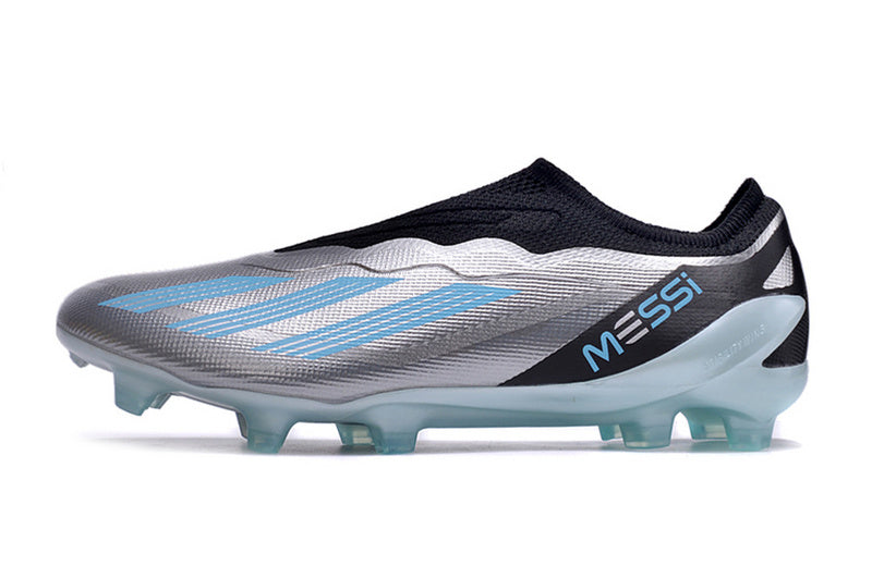 CHUTEIRA ADIDAS X CRAZYFAST+ CAMPO "INFINITO" - PRATA