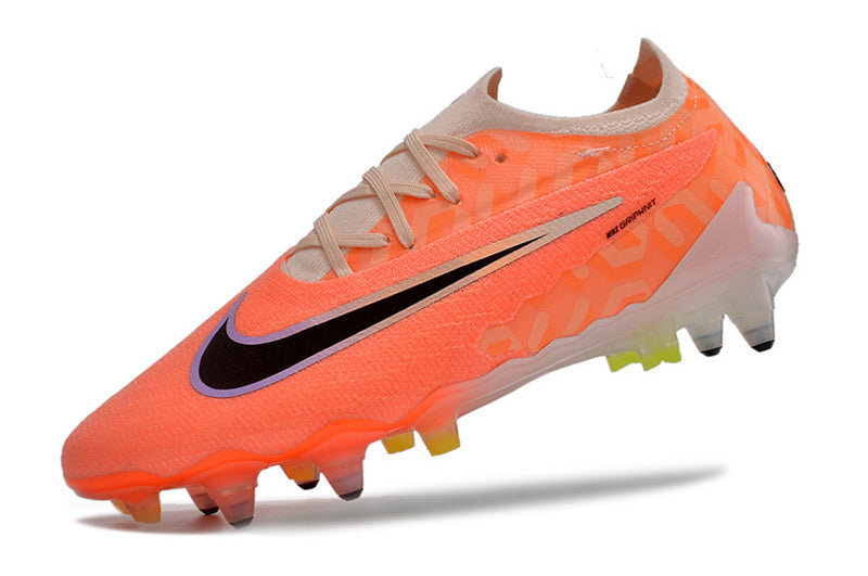CHUTEIRA NIKE GX ELITE TRAVA MISTA FIXA - LARANJA