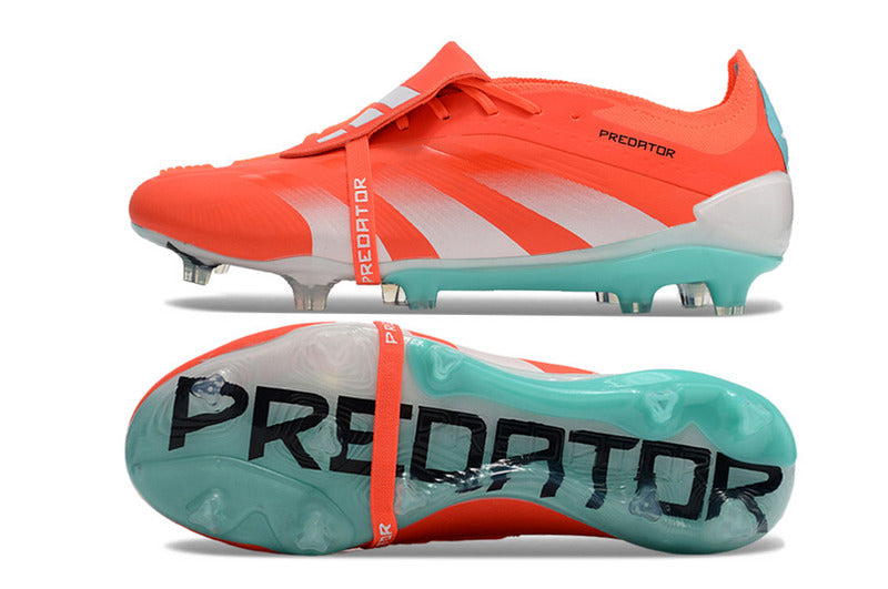 ADIDAS PREDATOR 24 FT ELITE CAMPO "STELLAR ICON" - LARANJA E AZUL