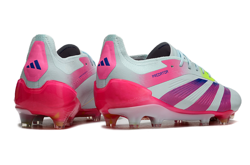 ADIDAS PREDATOR 24 ELITE CAMPO "STELLAR ICON" - BRANCA E ROSA