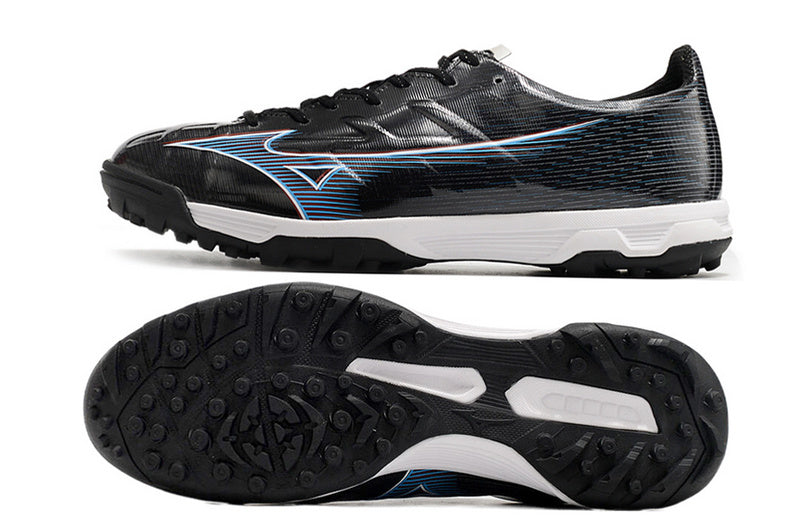 CHUTEIRA MIZUNO ALPHA SOCIETY - PRETA E BRANCA