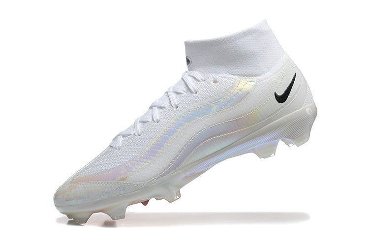 CHUTEIRA NIKE AIR ZOOM MERCURIAL SUPERFLY 10 ELITE CAMPO "AIR MAX 95" - BRANCA