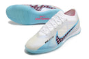 CHUTEIRA NIKE AIR ZOOM MERCURIAL VAPOR 15 ELITE FUTSAL "BLAST" - BRANCA E AZUL