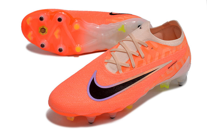 CHUTEIRA NIKE GX ELITE TRAVA MISTA FIXA - LARANJA