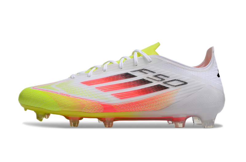 CHUTEIRA ADIDAS F50 ELITE CAMPO - BRANCA e COLORIDA