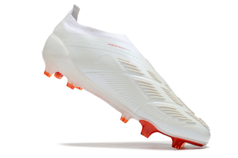 ADIDAS PREDATOR 24 LACELESS ELITE CAMPO "ARNOLD" - BRANCA E VERMELHA