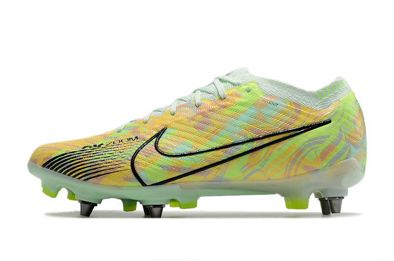 CHUTEIRA NIKE AIR ZOOM MERCURIAL VAPOR 15 ELITE TRAVA MISTA "BONDED" - VERDE
