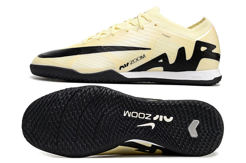 CHUTEIRA NIKE AIR ZOOM MERCURIAL VAPOR 15 ELITE FUTSAL "MAD READY" - BEGE