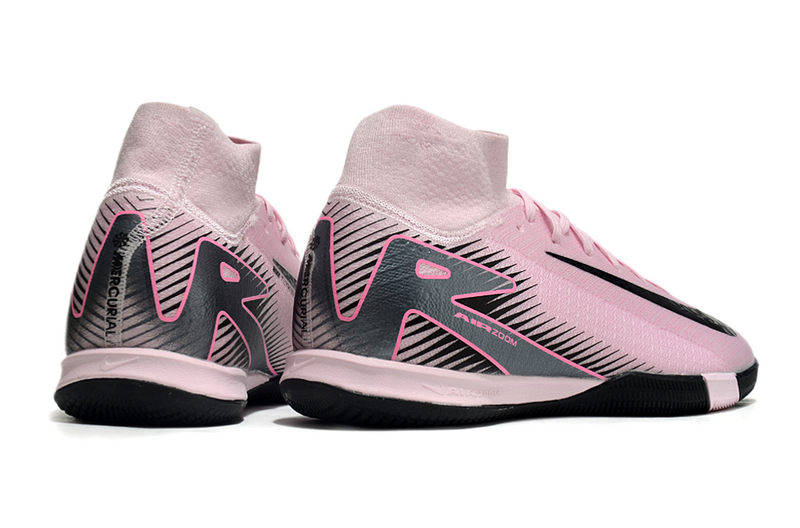 CHUTEIRA NIKE AIR ZOOM MERCURIAL SUPERFLY 10 ELITE FUTSAL - ROSA E PRETA