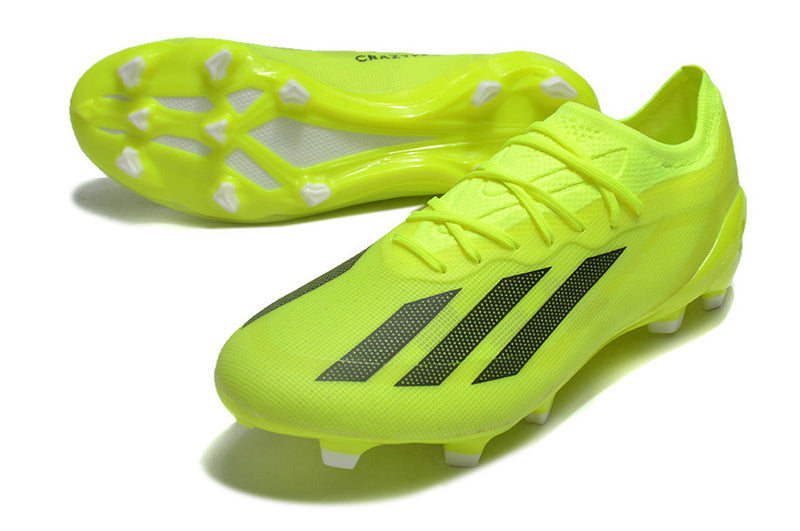 CHUTEIRA ADIDAS X CRAZYFAST.1 CAMPO - VERDE FLUORESCENTE