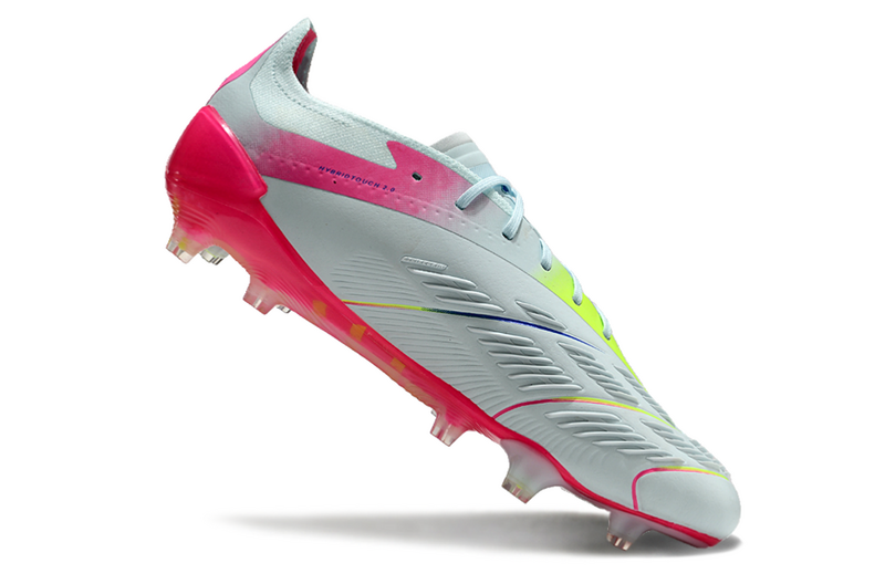 ADIDAS PREDATOR 24 ELITE CAMPO "STELLAR ICON" - BRANCA E ROSA