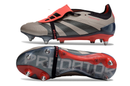 ADIDAS PREDATOR 24 FT ELITE TRAVA MISTA "VIVID HORIZON" - CINZA E LARANJA