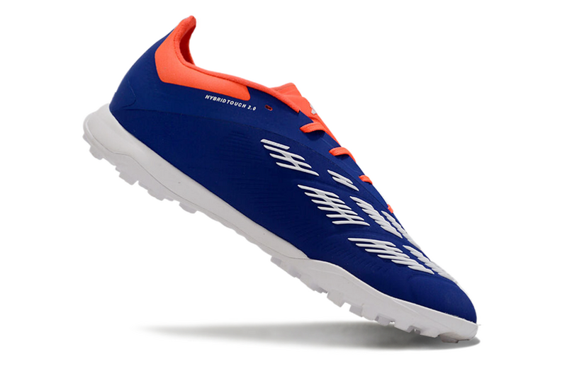 CHUTEIRA ADIDAS PREDATOR 24 ELITE SOCIETY "ADVANCEMENT" - AZUL, BRANCA E VERMELHA