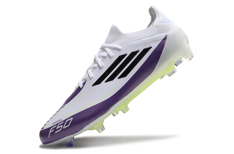 ADIDAS F50.1 ELITE CAMPO "TRIUNFO ESTELAR" - BRANCA E ROXO