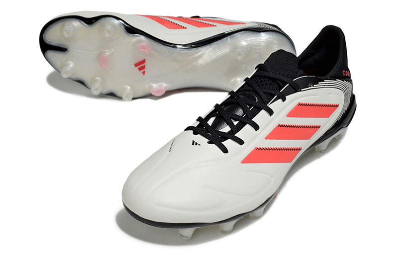 CHUTEIRA ADIDAS COPA PURE III CAMPO - BRANCA E VERMELHA