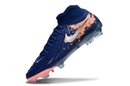 CHUTEIRA NIKE PHANTOM LUNA II ERLING HAALAND ELITE CAMPO "FORCE 9" - AZUL E LARANJA