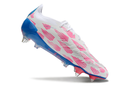 ADIDAS PREDATOR 24 ELITE TRAVA MISTA "REEMERGENCE" - BRANCA, AZUL E ROSA