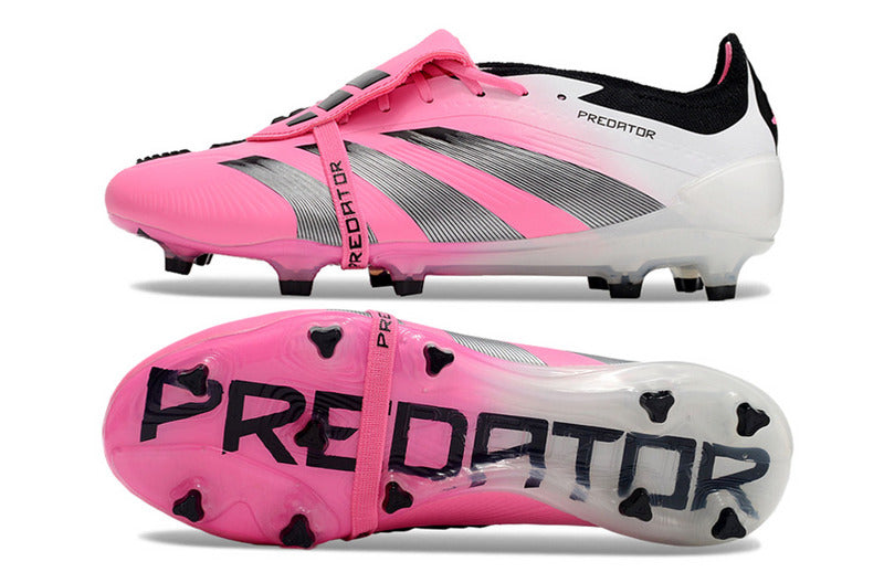 ADIDAS PREDATOR 24 FT ELITE CAMPO "STELLAR ICON" - ROSA E BRANCA