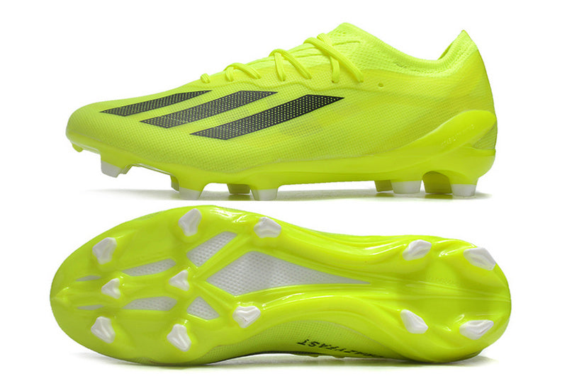 CHUTEIRA ADIDAS X CRAZYFAST.1 CAMPO - VERDE FLUORESCENTE