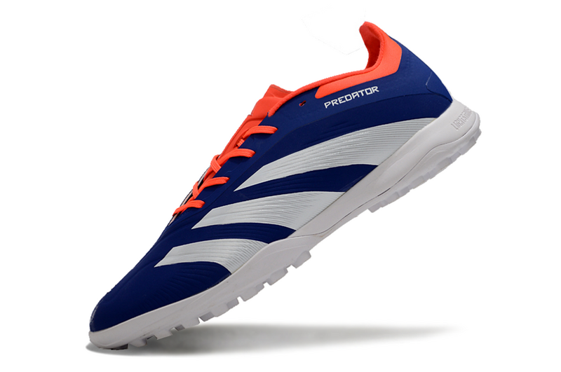 CHUTEIRA ADIDAS PREDATOR 24 ELITE SOCIETY "ADVANCEMENT" - AZUL, BRANCA E VERMELHA