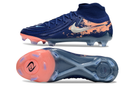 CHUTEIRA NIKE PHANTOM LUNA II ERLING HAALAND ELITE CAMPO "FORCE 9" - AZUL E LARANJA