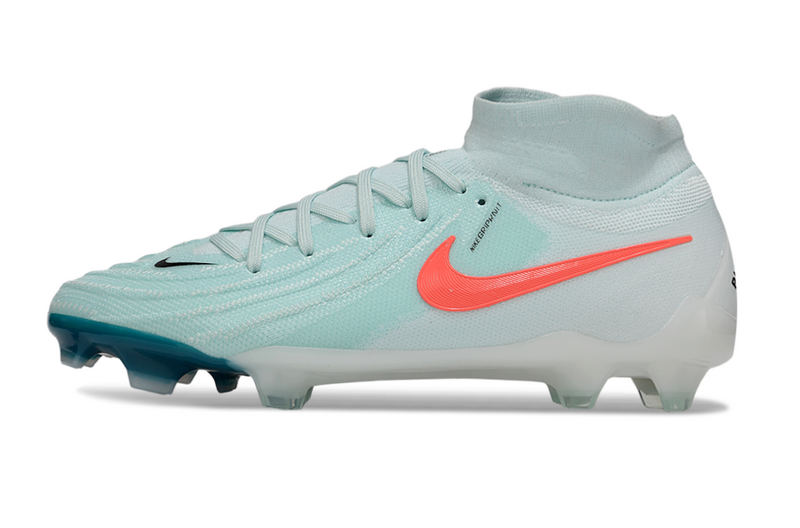 CHUTEIRA NIKE PHANTOM LUNA II ELITE CAMPO "MAD ENERGY" - CIANO E VERMELHA