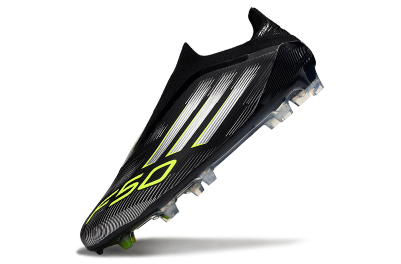 ADIDAS F50 LACELESS ELITE CAMPO - PRETA E VERDE
