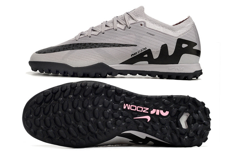CHUTEIRA NIKE MERCURIAL AIR ZOOM VAPOR 15 ELITE SOCIETY "RESING GEM" - CINZA