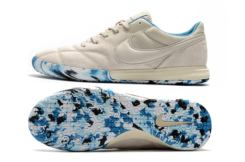 CHUTEIRA NIKE PREMIER II SALA FUTSAL - BRANCA E AZUL
