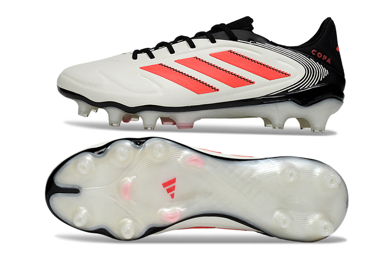 CHUTEIRA ADIDAS COPA PURE III CAMPO - BRANCA E VERMELHA